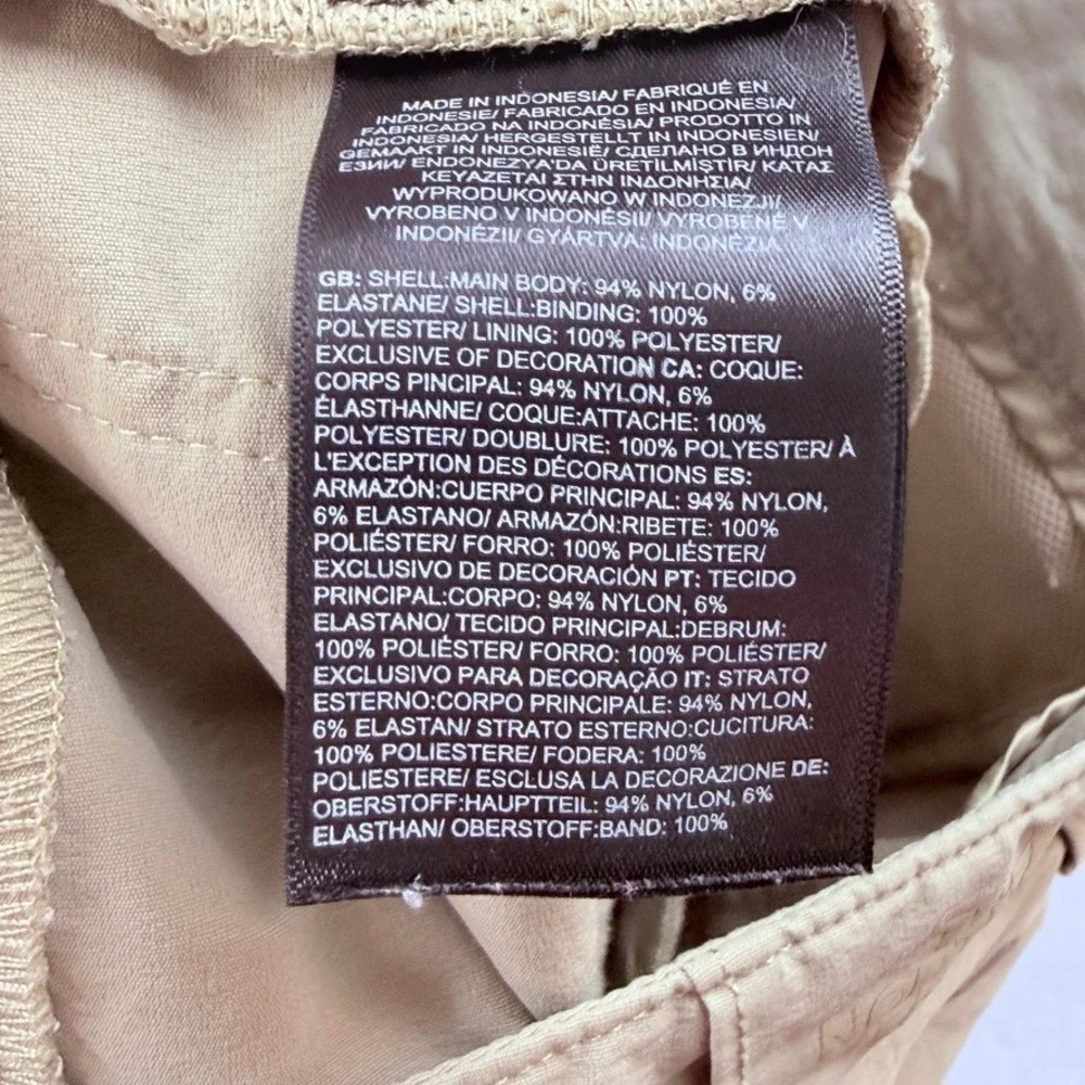The‎ North Face Hiking Pants Mens 30 Tan Khaki Straight Leg Technical Utility